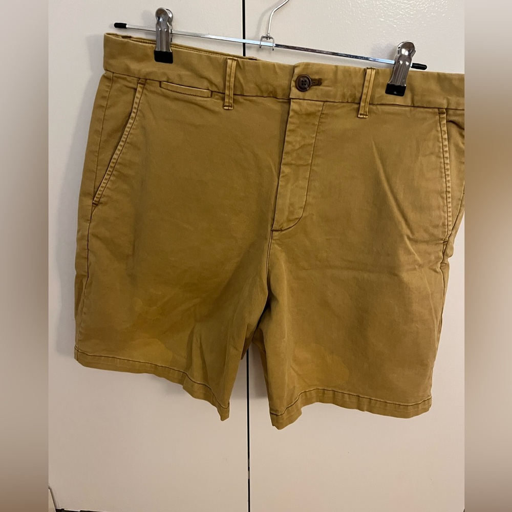 GAP Tan Flat Front Shorts